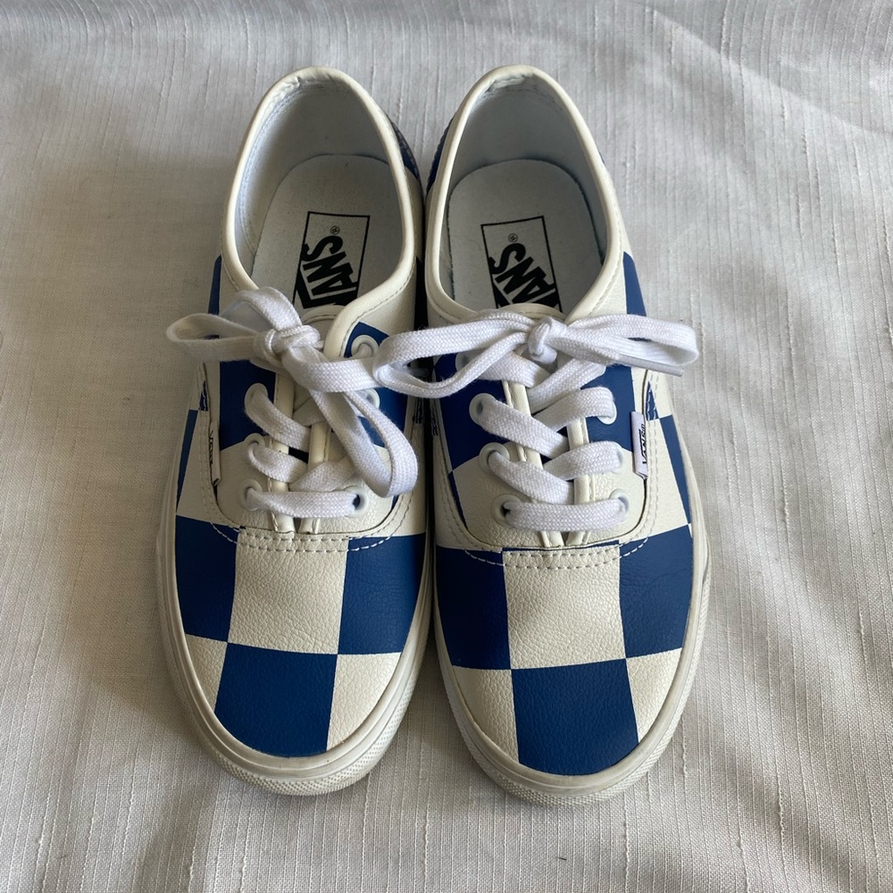Vans Authentic leather check shoes - Picture 2 of 8